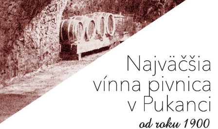 Najväčšia vínna pivnica v Pukanci